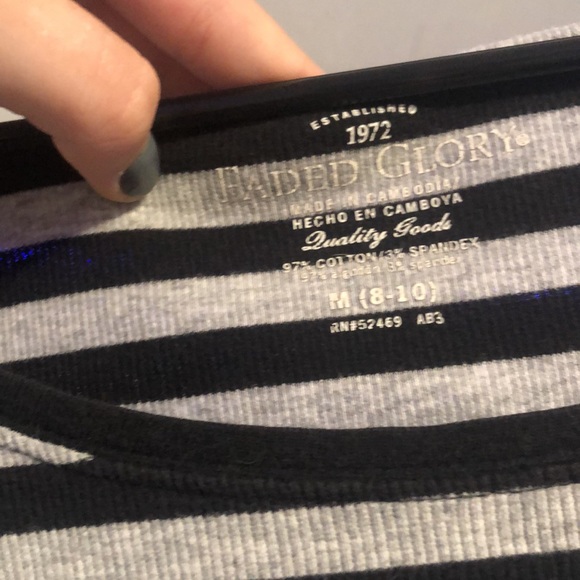 Faded glory size medium black and grey shirt. - Picture 4 of 4